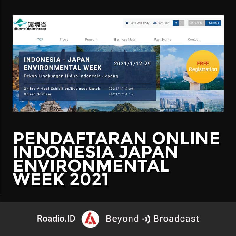 Pendaftaran Indonesia Japan Environmental Week